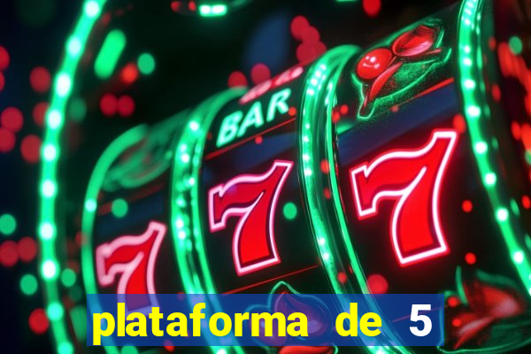 plataforma de 5 reais fortune tiger